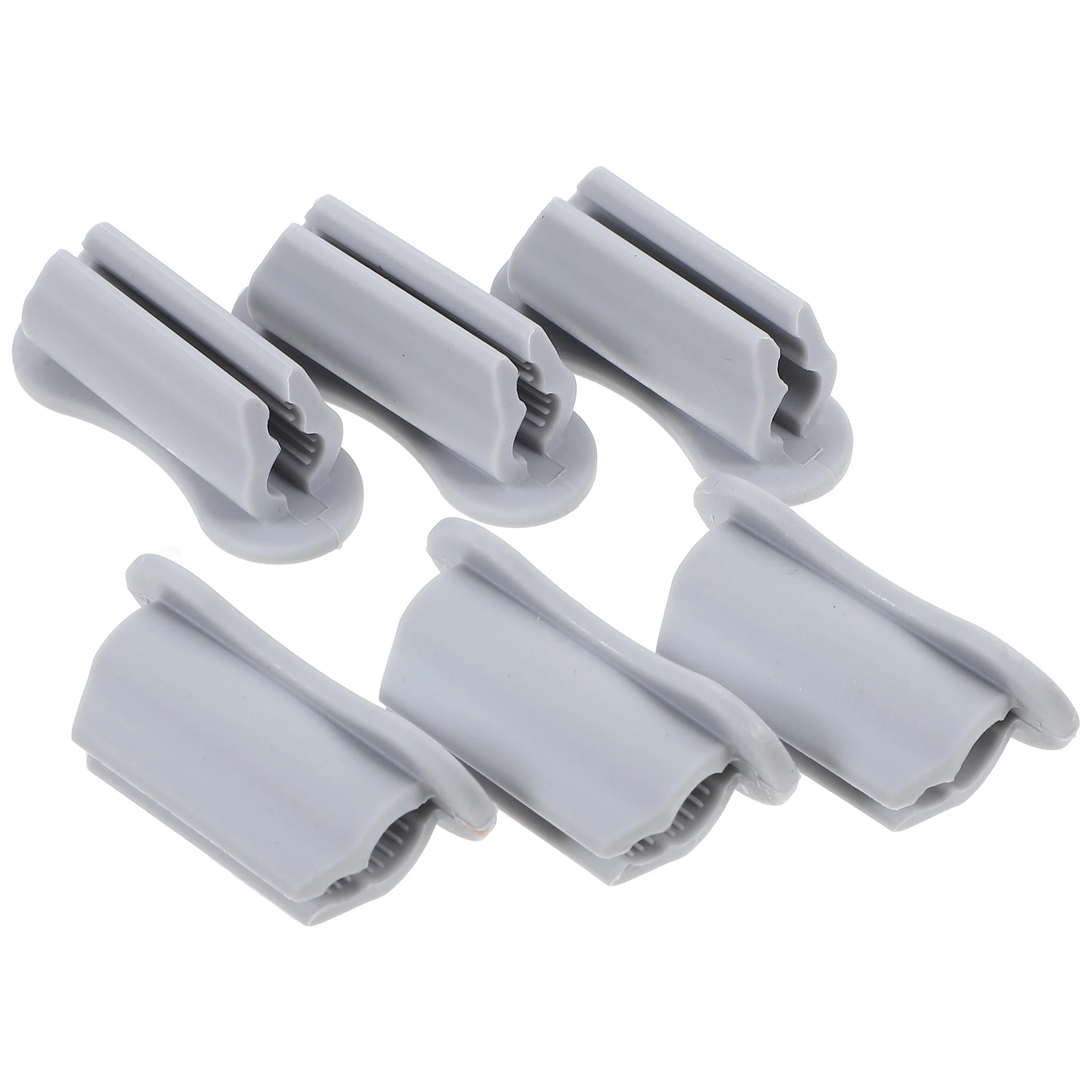 Ganizer de bolígrafos de silicona duradero, accesorios de escritorio adhesivos, bonito portalápices para escritorio, oficina, aula, suministros para estudiantes, 6 uds.