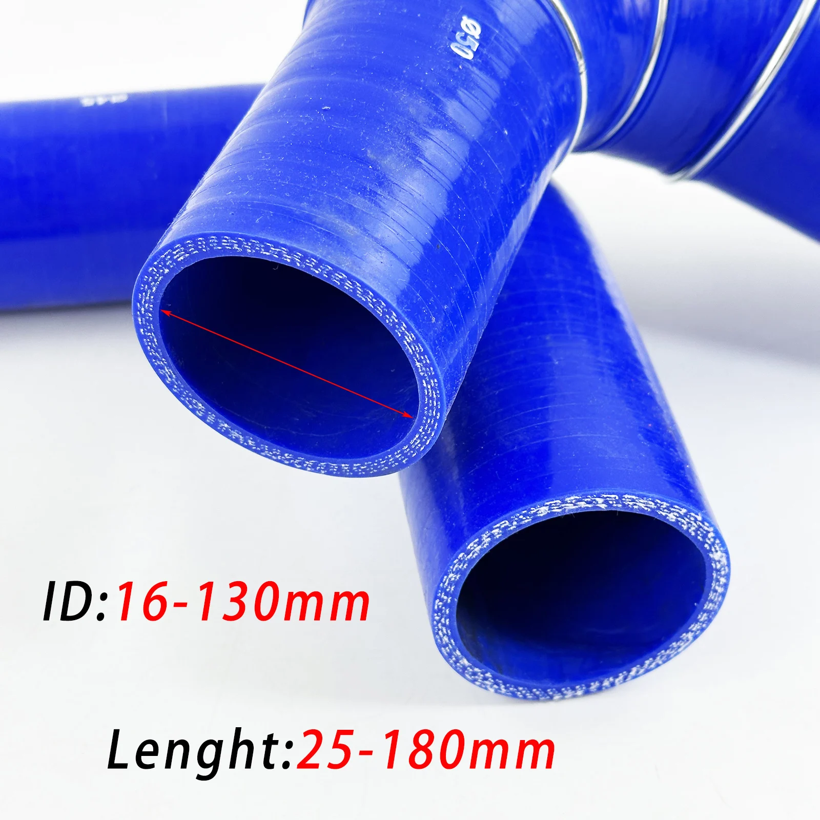 Variable diameter inner diameter silicone bend tube 90 ° ID16-130mm turbine intercooler intake pipe radiator silicone joint