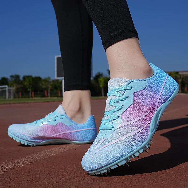 

Athletics Shoes Running Men Secondary School Athletics Training Running Sports Shoes Professional High Jump Shoes