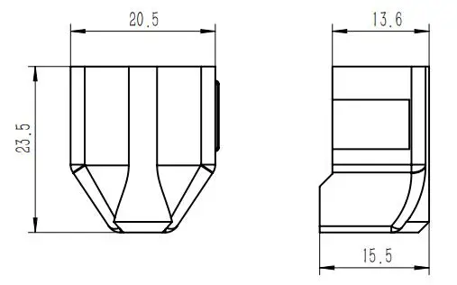 Neue Für Flashforge AD5X Hotend Kit Schutz Abdeckung 1-5Pcs Silikon Hotend Abdeckung Hohe Qualität Düse Wischer reiniger Düse Pinsel – Detail 1