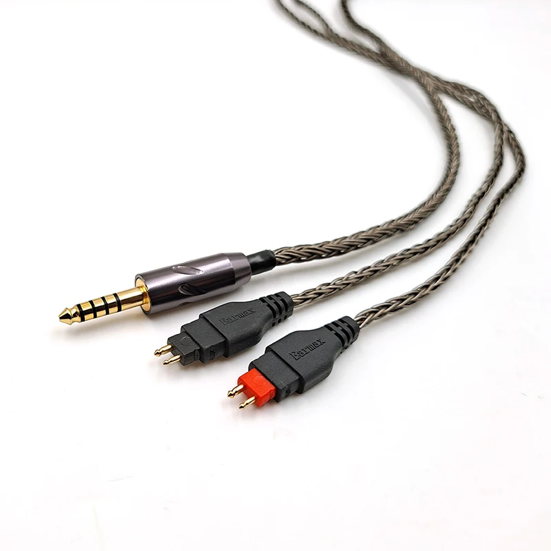 

For Sennheiser HD650 HD600 HD580 HD660S Earphone Replaceable 16 Core 4.4mm 3.5mm 2.5mm Balanced Upgrade Cable