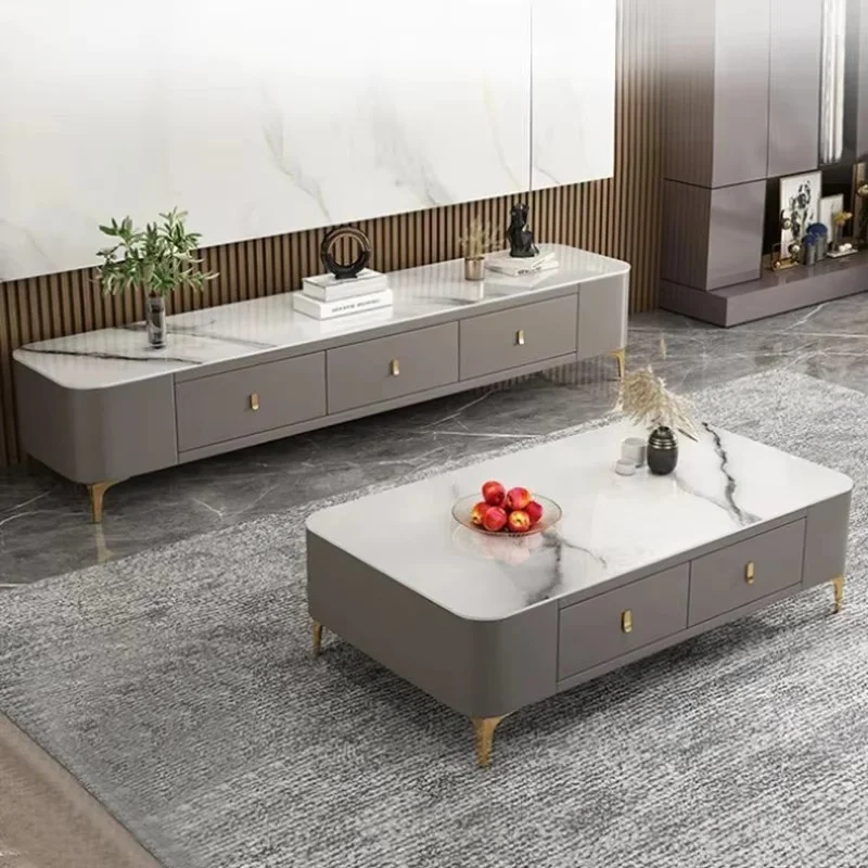 Light Luxury Modern Tv Cabinet Living Room Storage Stand Home Tv Cabinet Monitor Stand Mueble Para Televisor House Furniture