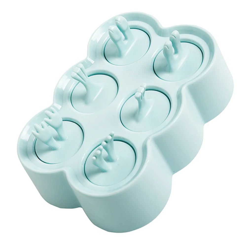 

Creative Mold Silicone Ice Cream Molds for Kids Homemade DIY Treats with Lids Bpa Free Easy Clean Portable