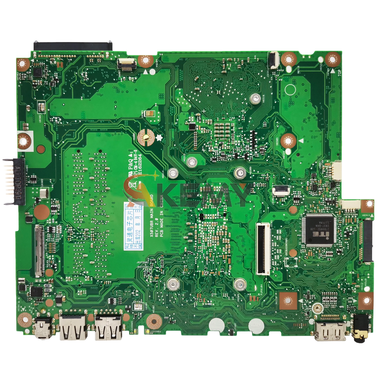 X507UBR Laptop Motherboard Für ASUS X507UAR X507U R507U X507UF X507UFR A507U X507UA F507U Y5000U X507UB Mainboard I3 I5 I7 CPU