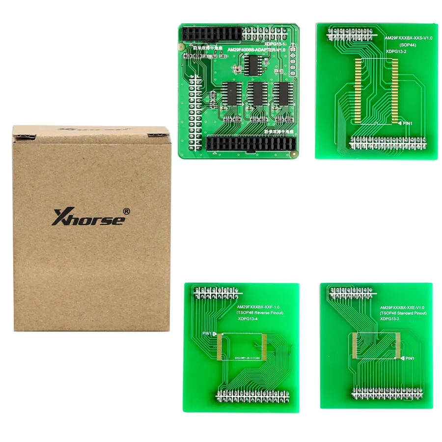 

Xhorse VVDI Prog AM29FxxxB Adapter (SOP44/TSOP48 Standard/Reverse Point)