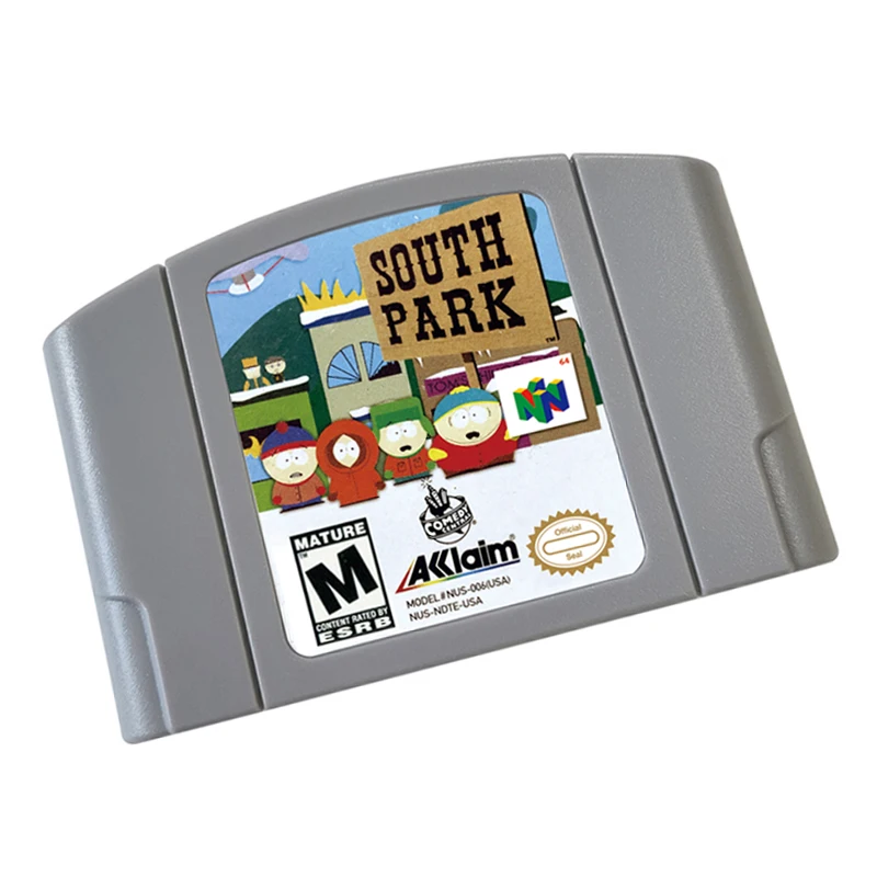 

SouthPark 64 BIT Video Game Cartridge US Version For N64 Game Console
