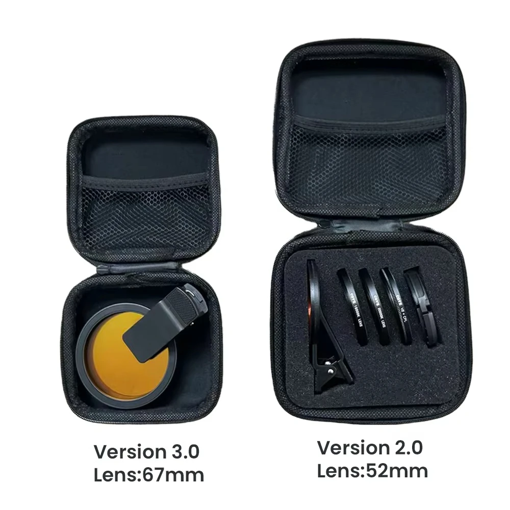 Coral filter kit, a new wide-angle lens for phones and cameras that captures true colors in saltwater aquariums