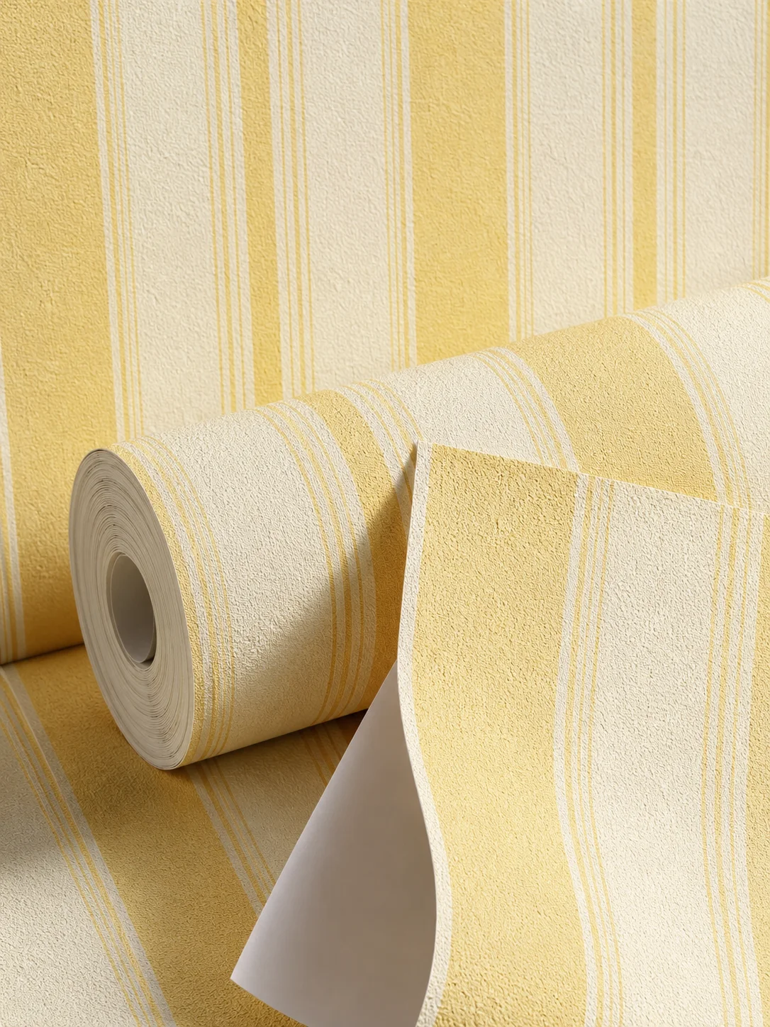 Classic French Striped Removable Wall Paper Peel Stick Self Adhesive Wall Decor 3 Color Options Two Lengths