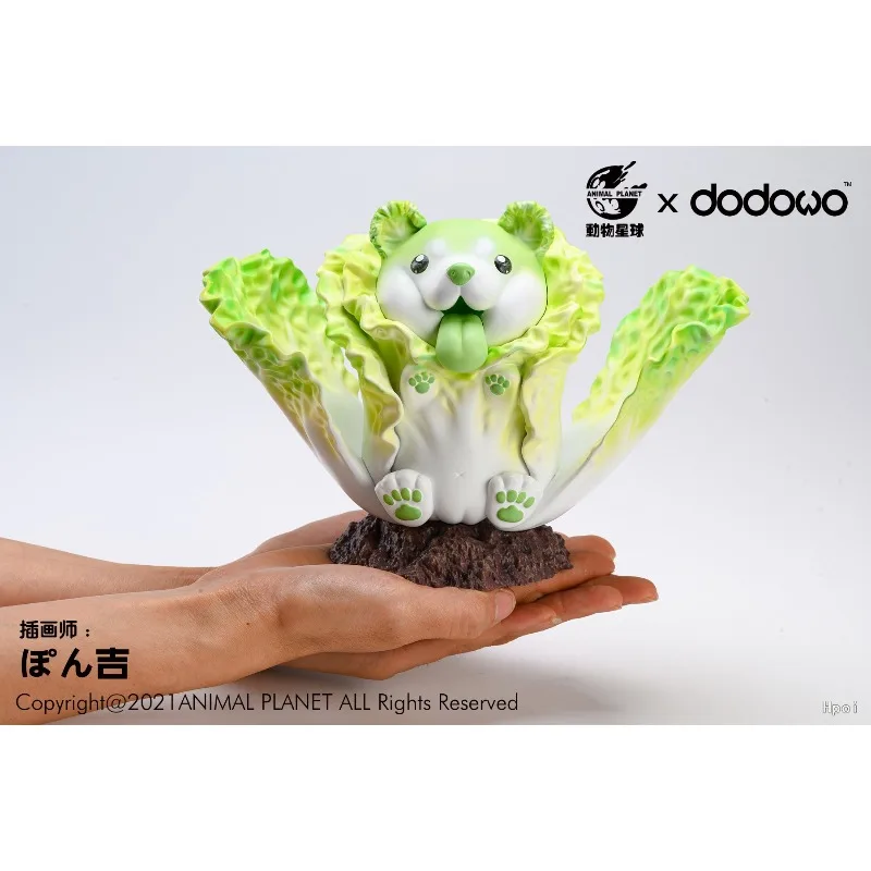 Neue DODOWO Original Tier Planet Obst Elf Blühende Gemüse Hund Modell Handgemachte Statue Ornament Spielzeug Geschenk Spot