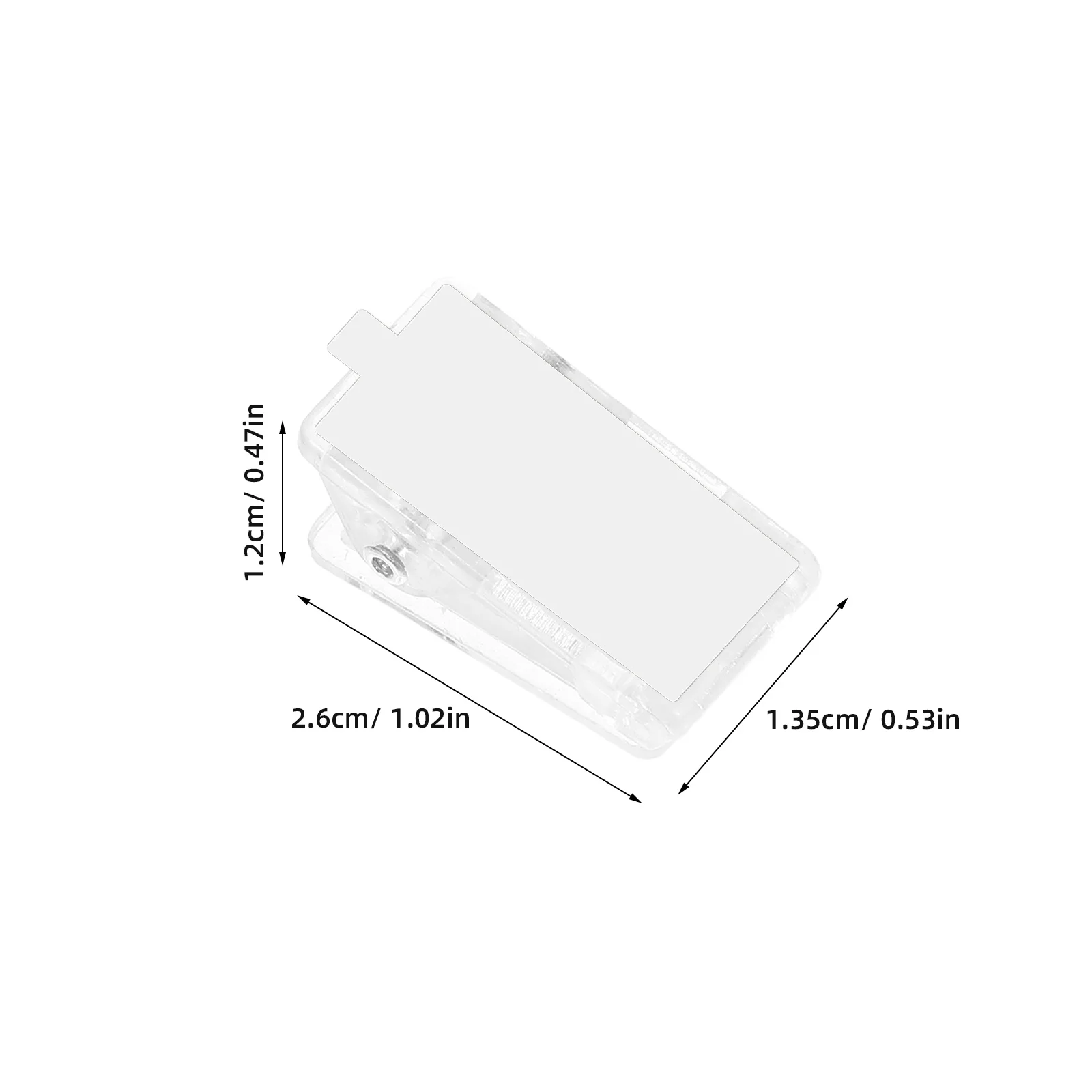 50 szt. Przezroczystych Klipsów Sprężynowych Samoprzylepnych do Gobelinów Ściennych, Klipsy do Zawieszania Zdjęć, Kart Identyfikacyjnych, dla Pracowników Biurowych, Studentów, Pielęgniarek