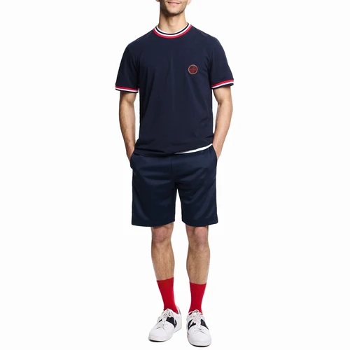 Imagen 2 del producto CHCH-Camiseta informal de alta calidad para hombre, camisetas de manga corta con cuello redondo, Camiseta básica de moda Mal