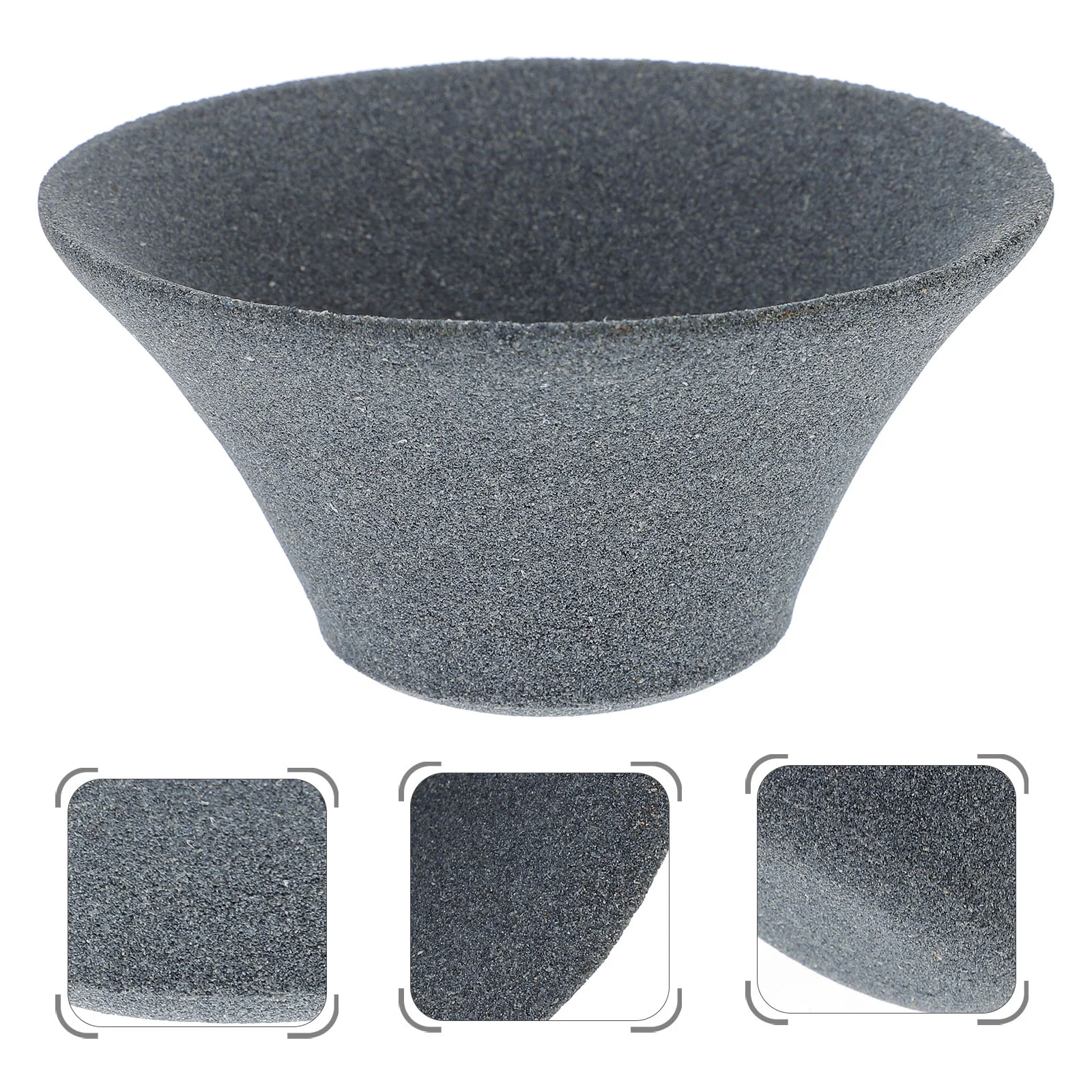 

Small Coffee Maker Non-porous Tea Strainer Ceramic Filter Reusable Dripper Storage Box Light Grey Infuser Travel