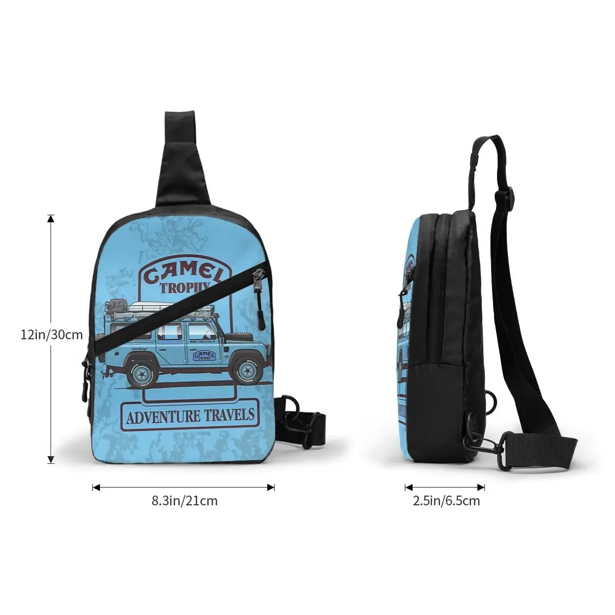 Trophy Defender-mochila de hombro cruzada personalizada para hombre, bolso de pecho con eslinga, mochila de viaje, 110