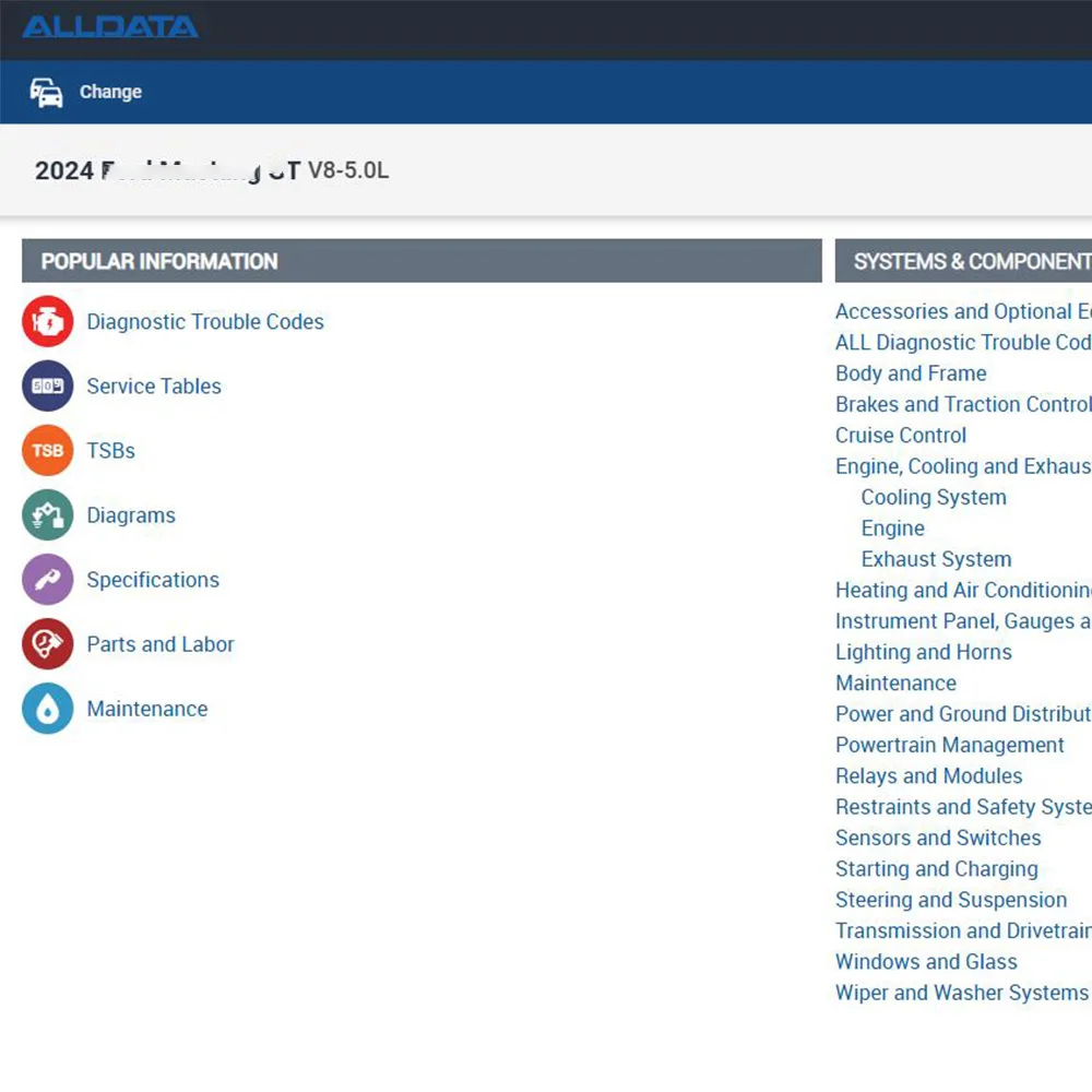 Alldata US Online Account Newest All Data US Car Repair Software Database Wiring Diagrams Online Login Workshop Repair Essential