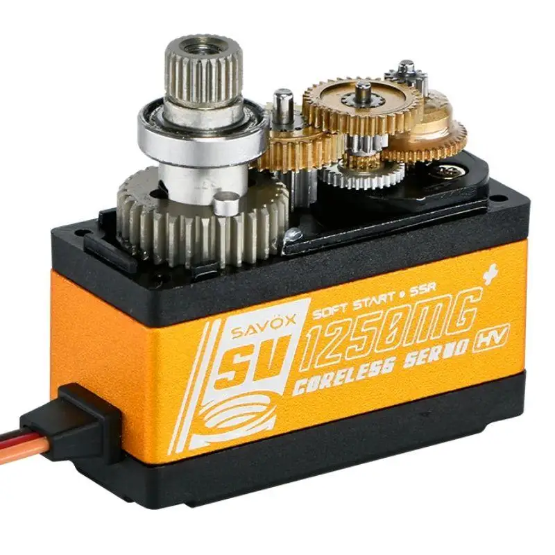 Original SAVOX SV 1250MG+ High Voltage Micro Tail Servo w/Soft Start 0.095sec / 111.1oz @ 7.4v For Car / Heil;Airplane