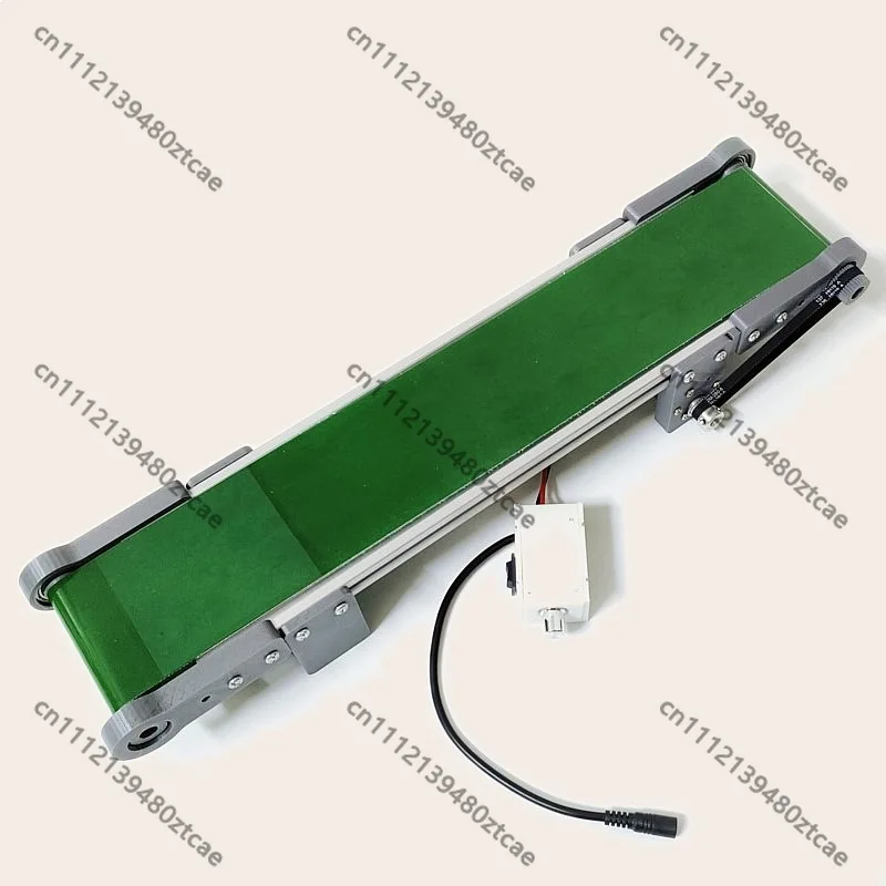 

500mm Desktop Mini Conveyor Belt DC Motor Speed Control Forward Reverse