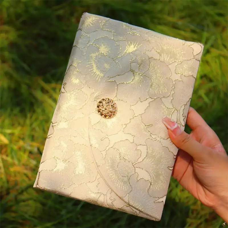 【Three types of leaves】Original Handmade A5A6 Notebook Covers Protector Book Sleeve Crafted Fabric Products Diary Cover，in Stock