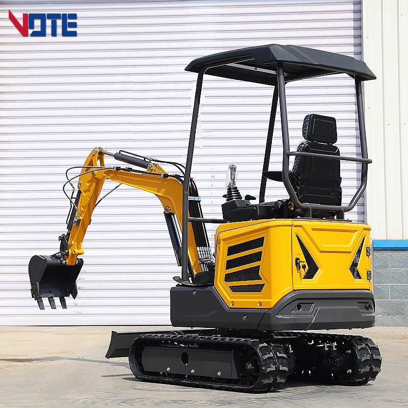 High Quality Cheap Price Mini Excavator 1 Ton Chinese Small Digger Crawler Excavator 3.5 Ton Multifunctional New Bagger For Sale