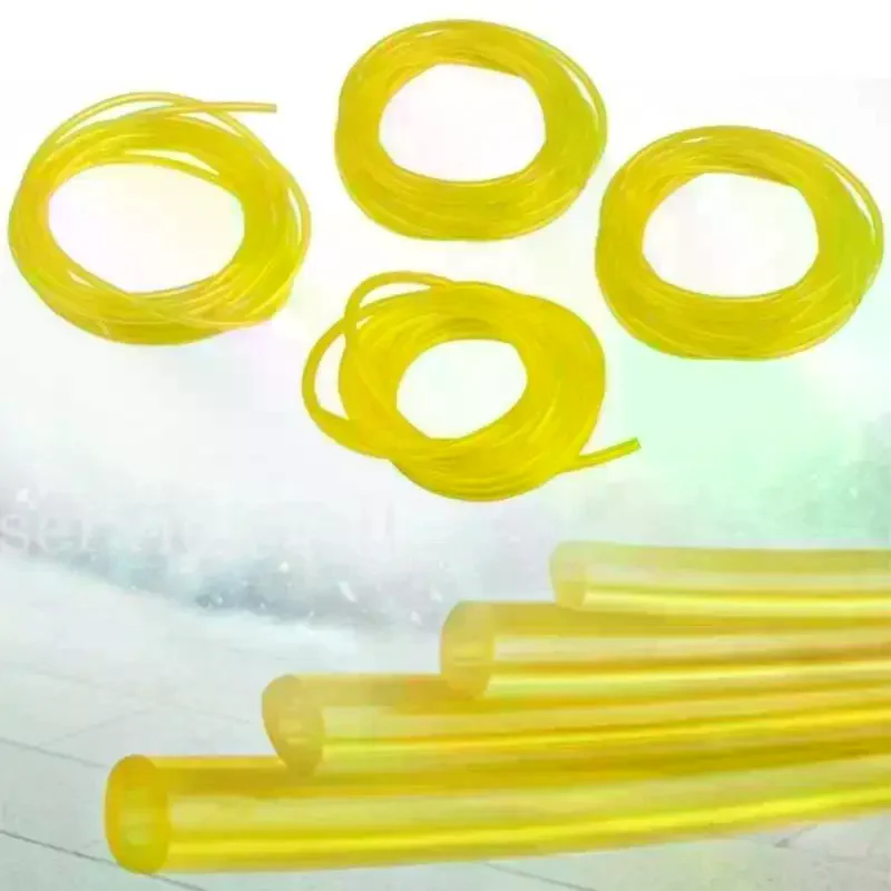 Petrol Fuel Gas Line Pipe Hoses Petrol Line For String Trimmer Chainsaw Saw Blower Grass Cutter Brushcutter Fitting 4PCS