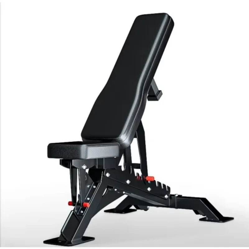 Low Price Commercial Adjustable Dumbbell Press Gym Bench Steel Folding Equipment For Home Weightlifting Training Hot Pick