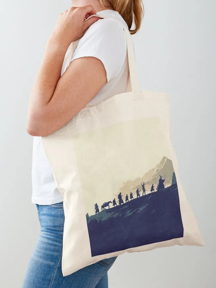 Walkin to the moon Tote Bag free delivery bags eco pack bags woman 2025 canvas tote bags