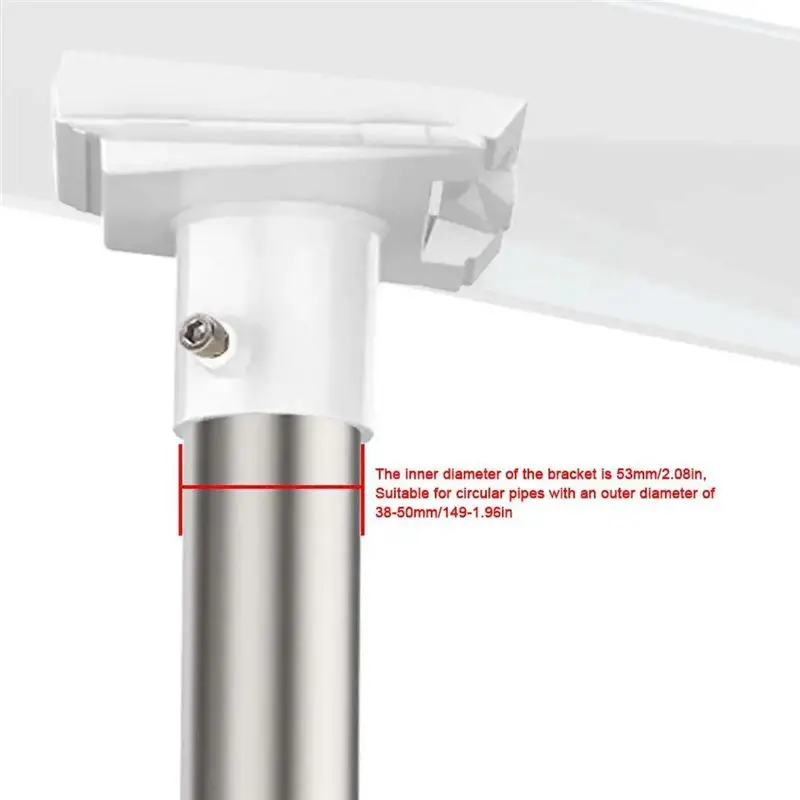 Promotion Day For Starlink Gen3 Pipe Adapter Round Tube Plastic Adapter Third Generation Satellite Bracket Accessories