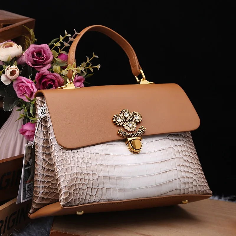 Luxury Designer Brand New Cowhide Handbag Women's Fashion Trend Crossbody Shoulder Bag Hot Sale Bolsos De Mujer Free Shipping