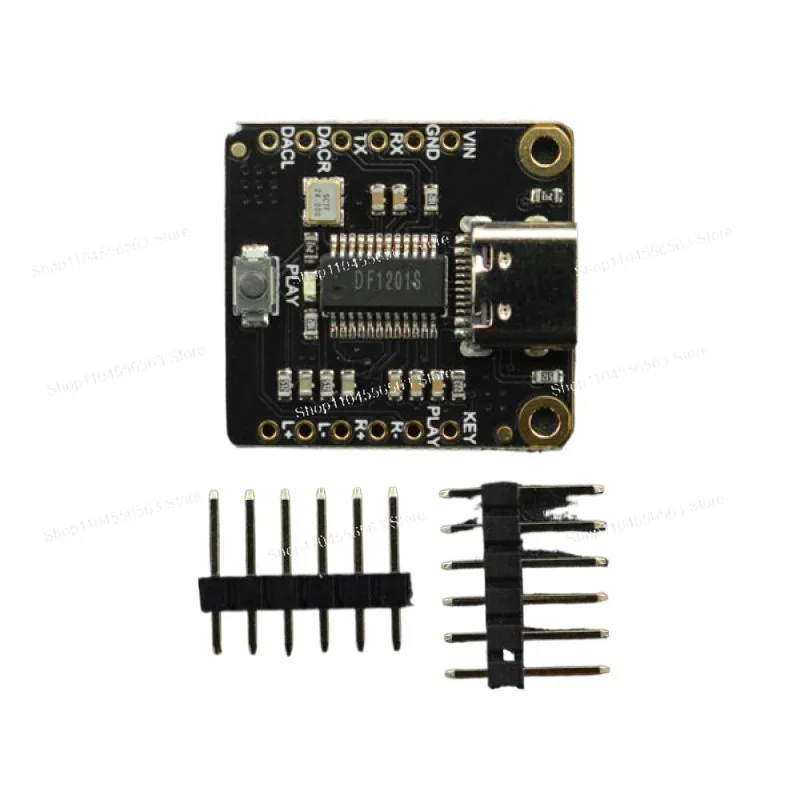 Mini MP3 Player Decoder Module, Audio Playback Board with SD Card & Amplifier for DIY Arduino Projects