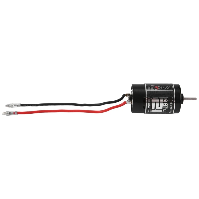 550 Brushed Motor 12T With 1060 Brushed ESC 60A 2-3S Lipo Waterproof Electric Speed Controller For RC 1/10 Crawler Car Parts