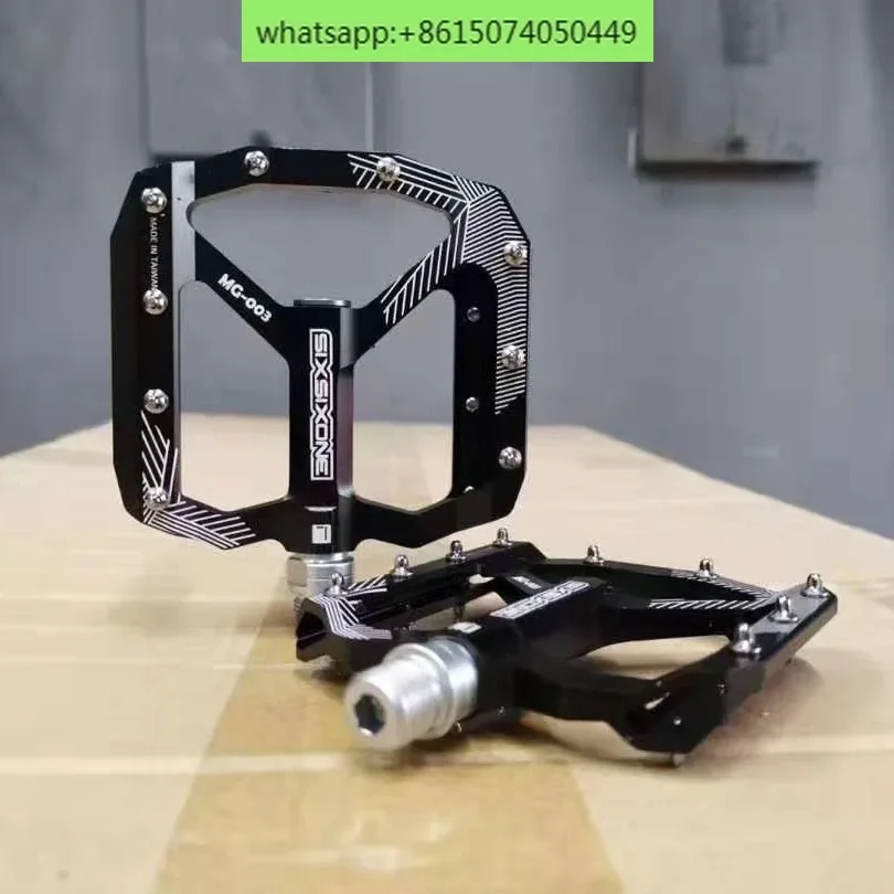 SIXSIXONE MG-003 mountain bike pedal ultra-thin and ultra-light titanium alloy axle core XC Pei Lin pedal