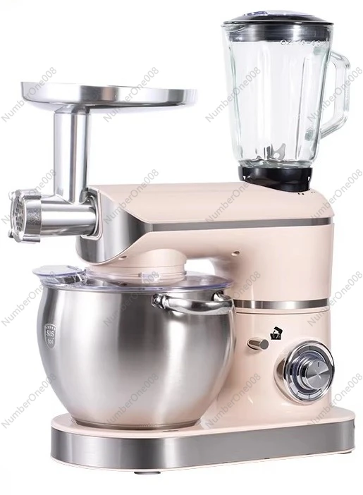 

Многофункциональный электрический ручной миксер-блендер, кухонный комбайн, взбиватель для яиц, тестомес, кухонная техника