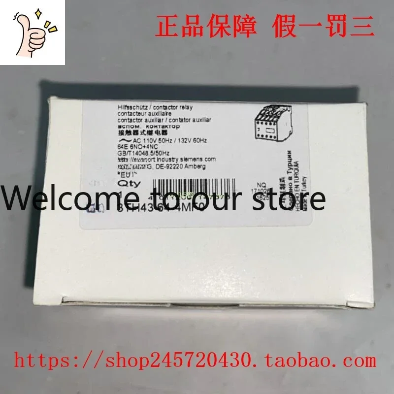 2026 3TH4364-4MF0/4MG1/0AM0 Auxiliary Contactor 6 Open And 4 Closed
