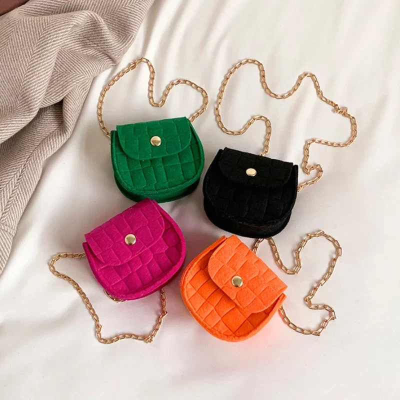 New Korean Air Cushion Lipstick Bag Plush Chain Shoulder bag Crossbody Small Bag Ins Fashion Mini Bags for Women Cute Coin Purse