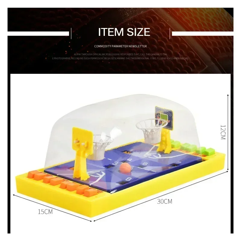 Finger Basketball Mini Table Game Board Game Desktop Basketball Court Training Shooting Toys Parent-Child Interactive Toy