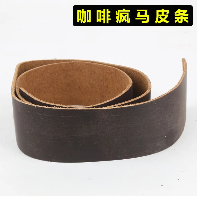 Crazy Horse Leder Oberlederstreifen Echtes Leder Handgefertigter DIY Schultergurt Halsband Armband Lederstoff Taschengurt