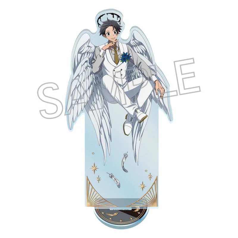 Anime Tougen Anki Acrylic Stand Keychain Shiki Jin Naito Angel&Devil Version Model Figure Cosplay Plate Fans Christmas Gift 15cm