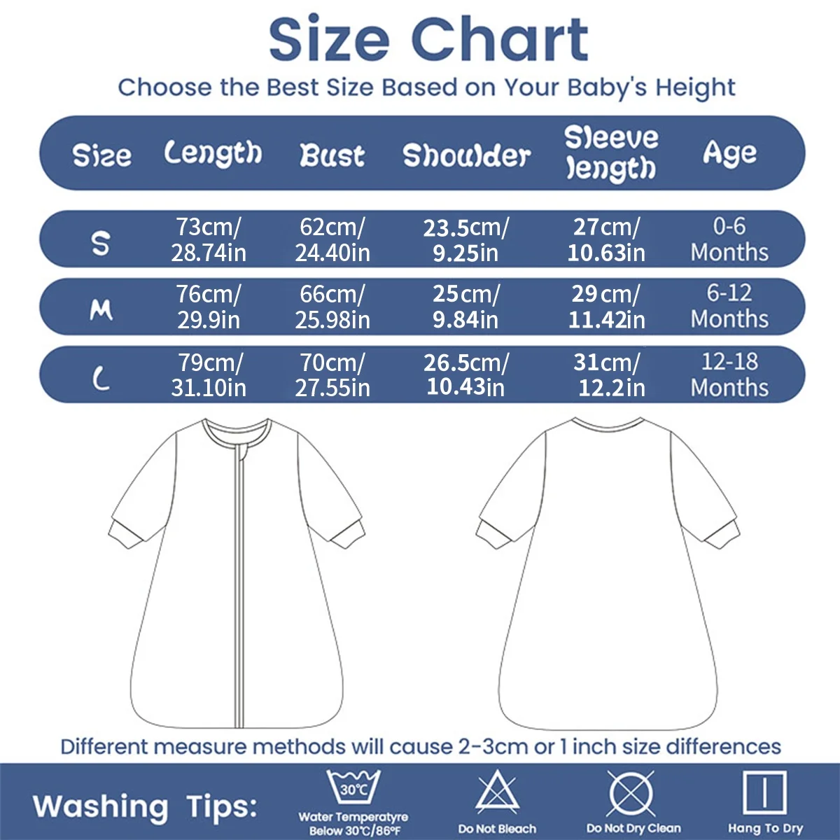 حقيبة نوم للأطفال من قماش الجاكار المخملي الرقيق بأكمام طويلة وسحاب لطيفة ومناسبة لحقائب الفتيات الصغيرات في الخريف والشتاء