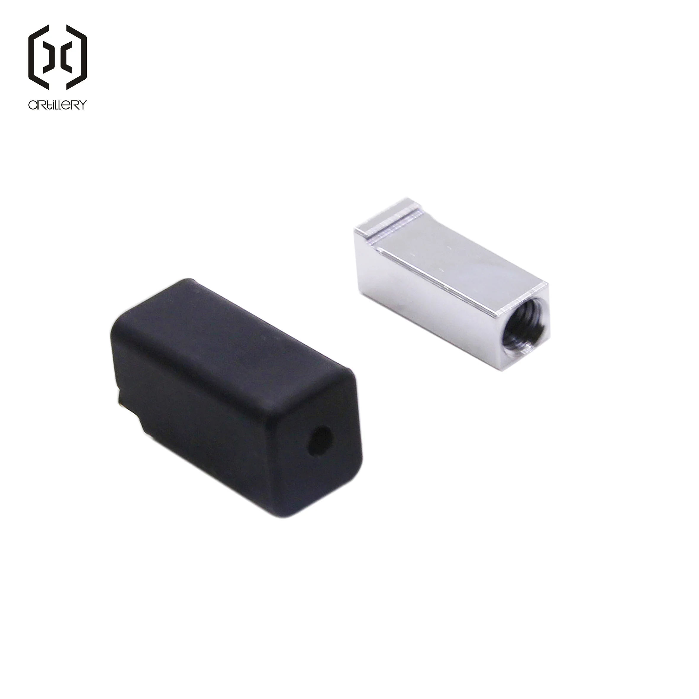 

Black adhesive aluminum block The kit is suitable for the hot end and extruder of Artillery X3/X4 series 3D printers
