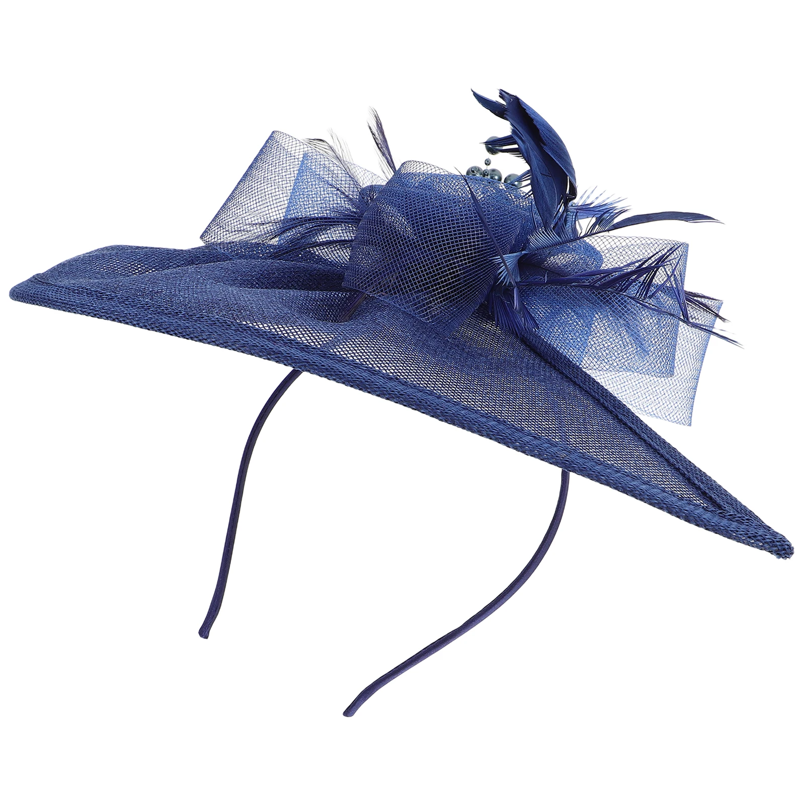 

Mesh Vintage Wedding Hats Hair Accessories Headb Adjustable Size Comfortable Materials Elegant Design Versatile Styling