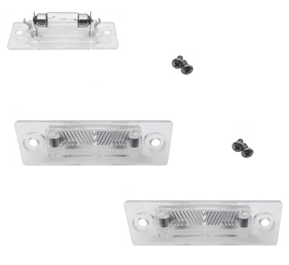 Luz de matrícula trasera, lámpara izquierda/derecha para VW PASSAT T5 JETTA CADDY 3B5943021E, 2 piezas