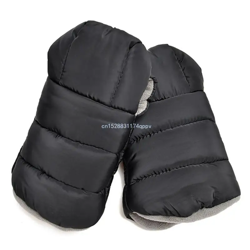 

for Extra Thick Winter Warm Stroller Gloves Warmmuffs Waterproof Anti-Freeze Hand Muff Kids Baby Pram Pushchair Warmer Dropship