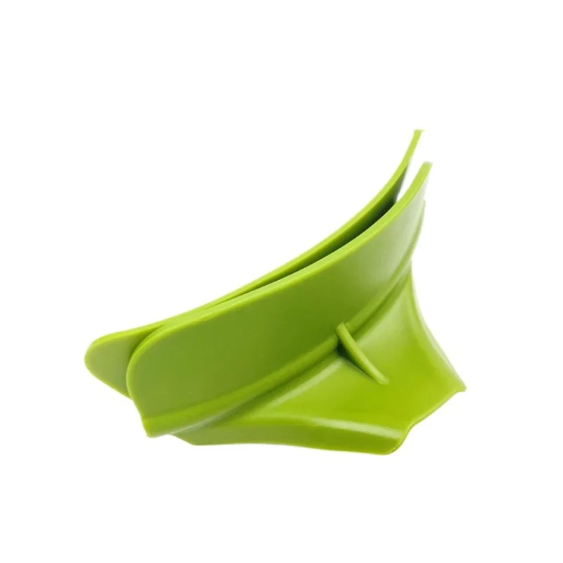 Silicone Pot Drip Spout, Food Grade Liquid Pouring Funnel, Anti-Spill Deflector for Pots Pans, Kitchen Gadget for Pouring Soup