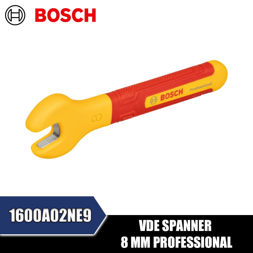 BOSCH 1600A02NE9 1600A02NF0 1600A02NF1 1600A02NF2 VDE Spanner 8/10/13/17mm Professional Hand Tools