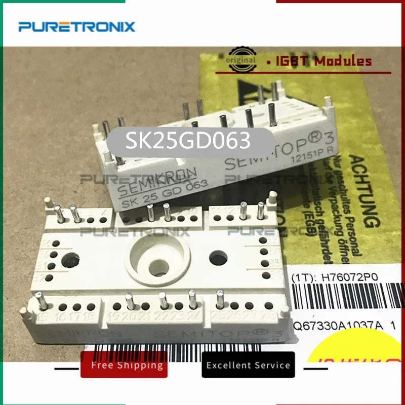 SK25GD063 SK30GD063 SK45GD063 SK45GH063 SK30GD128 100% جديد الأصلي IGBT وحدة