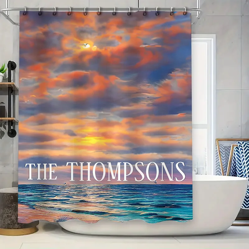 

Занавеска для душа с цветочным принтом, розовая, белая, синяя, желтая, подсолнух, декор для ванной, водонепроницаемая ткань, современное украшение для дома, ванной комнаты, размер