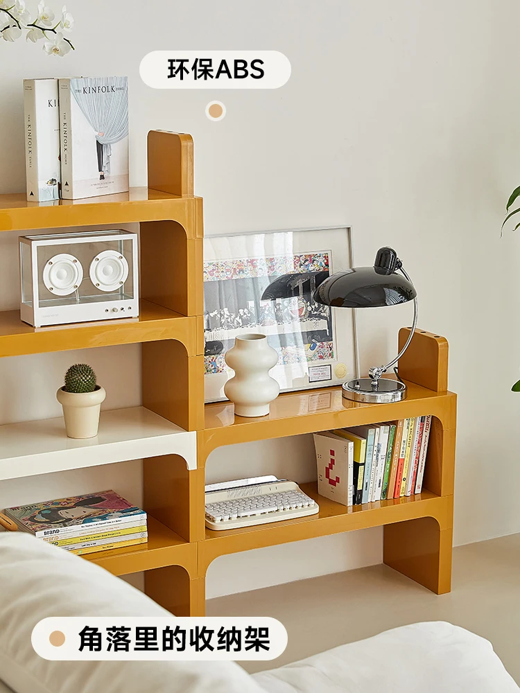 etro blogger, same Nordic minimalist display rack, floor shelf, internet celebrity ins, multi-layer bookshelf