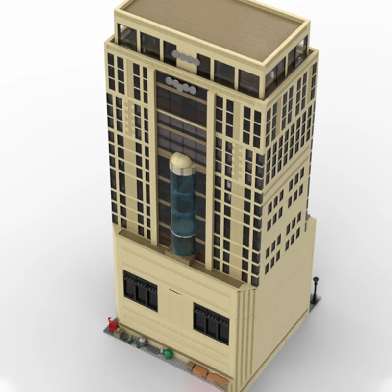 10193PCS Moc Modular Fisk Tower Building Blocks Creative Gift for Kids Birthday Educational Toy