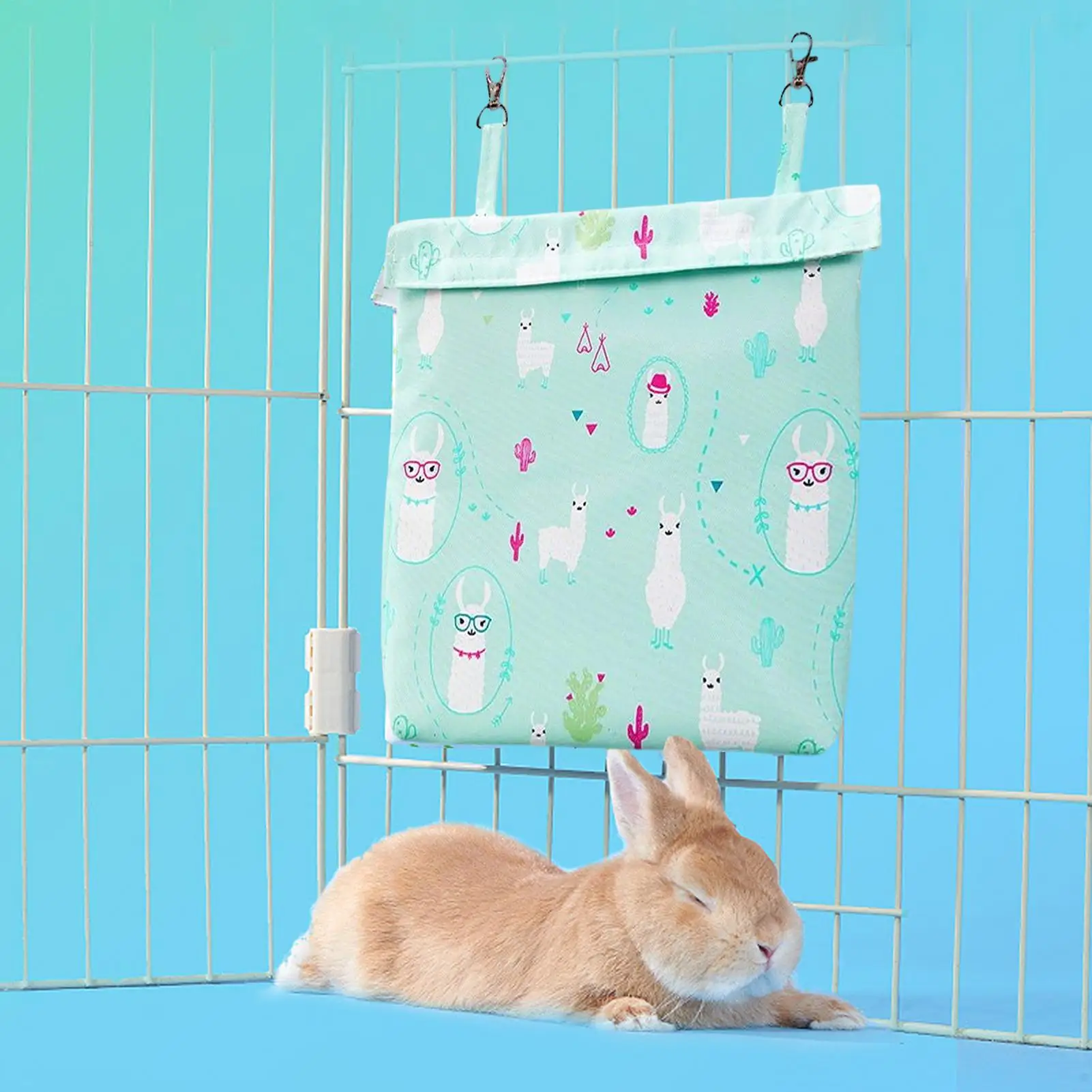 

Pet Cage Cooling Ice Pack Small Animal Cooling Plate Hangable Insulated Ice Packs for Bunnies Rodents Guinea Pigs Small Animals