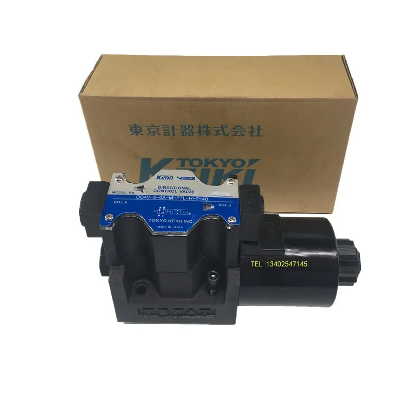 KEIKI Japan Tokyo Instrument Solenoid Valve DG4V-3-2A-U-H-100 Directional Valve DG4V/DG5V Series