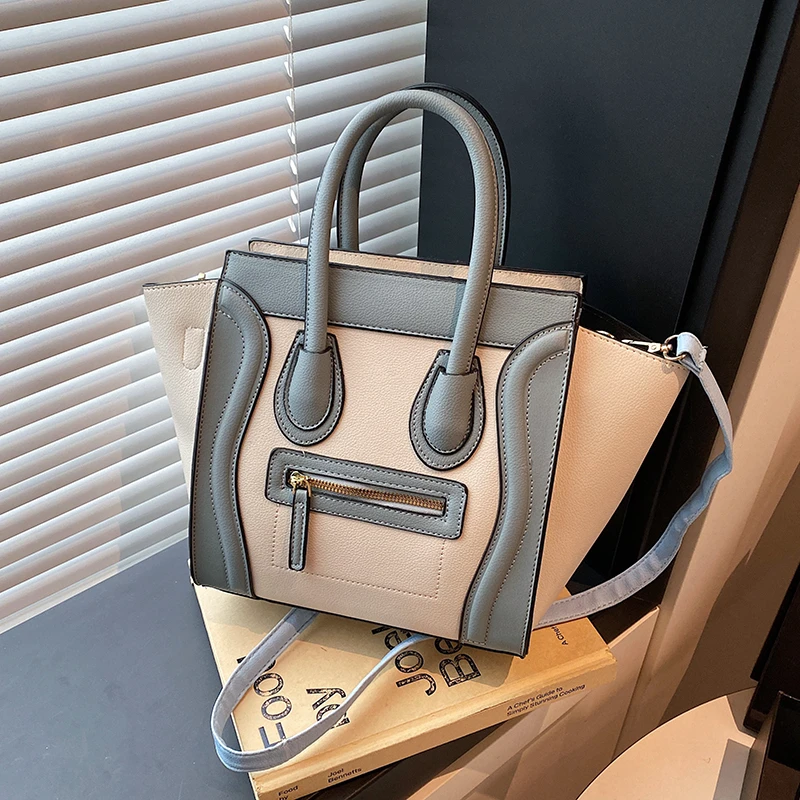 

Women Luxury Elegant High End Leather Shoulder Bag Stylish Daily Tote Handbag Classic Crossbody